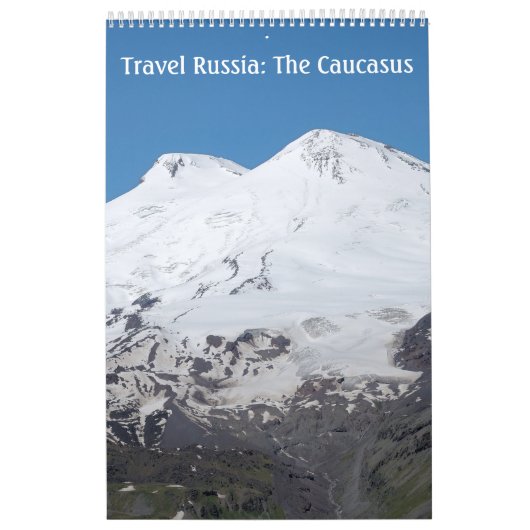 12 mois Voyage Russie : Calendrier du Caucase (Protection)