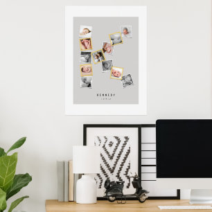 12 Monogram voor baby's met baby-baby-baby voor mo Folie Afdrukken