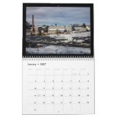 12 months in Central NY Calendar Kalender (Jan 2027)