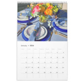 12 Months of Beautiful Tablescapes 2026 Kalender (Jan 2026)
