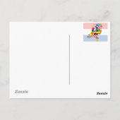 12 Nederlandse provincies Briefkaart (Achterkant)