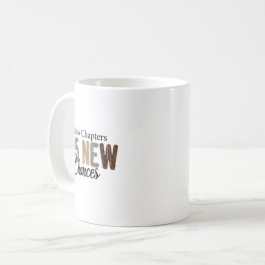 12 New Chapters 365 New Chances  Koffiemok (Voorkant links)