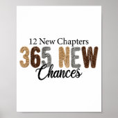 12 New Chapters 365 New Chances Poster (Voorkant)