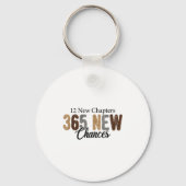 12 New Chapters 365 New Chances  Sleutelhanger (Voorkant)