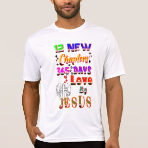 12 nieuwe hoofdstukken 365 dagen liefde door Jezus T-shirt