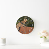 12 Nombre de choix à choisir : horloge de chat (Maison)