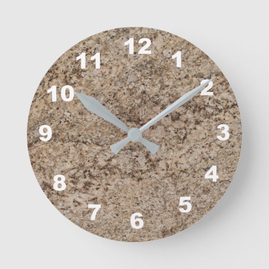 12 Nombre de choix à choisir - horloge en marbre b (Recto)