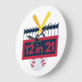 12 op 21 honkbal grote klok (Hoek)