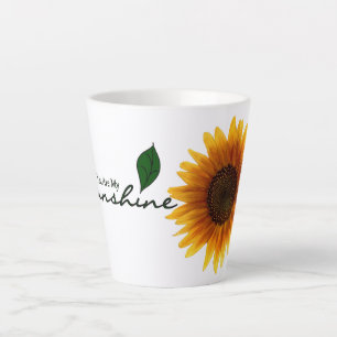 12 oz. Latere Mok - Je bent mijn zonneschijn