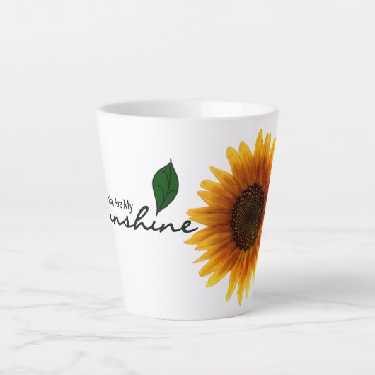12 oz. Latere Mok - Je bent mijn zonneschijn (Voorkant)