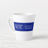 12 oz Latte Mok - Laten we praten over toxicologie (Linkerhoek)
