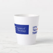 12 oz Latte Mok - Laten we praten over toxicologie (Voorkant)