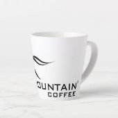 12 oz Latte Mok met Sky Mountain Coffee logo (Rechterhoek)