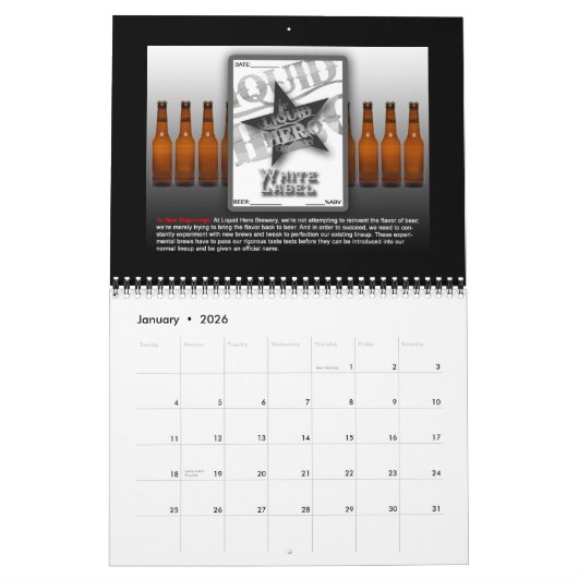 12 Pack agenda Kalender (Jan 2026)
