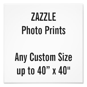 12" personnalisé" copie de la photo X12, ou taille