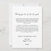 12 Photo Collage de coeur Carte d'amour Saint-Vale (Dos)