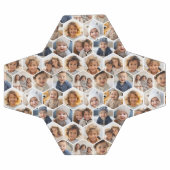 12 Photo Collage - funky hexagon honingraatpatroon Voetbal (Enkel)