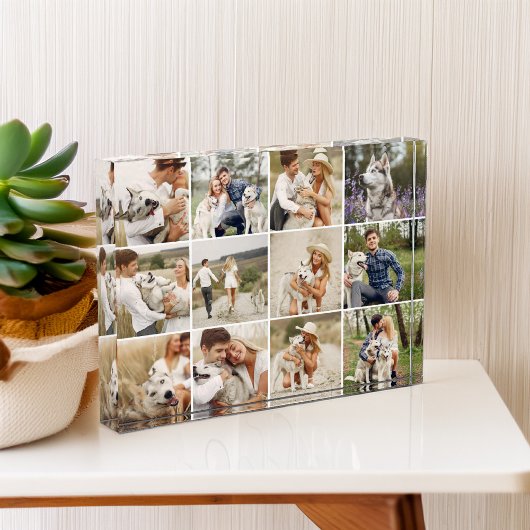 12 Photo Gallery Bloc photo personnalisé