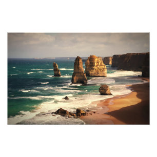 12 postzegels, Australië Foto Afdruk