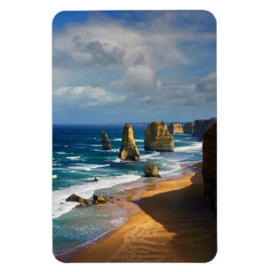 12 postzegels, Australië Magneet
