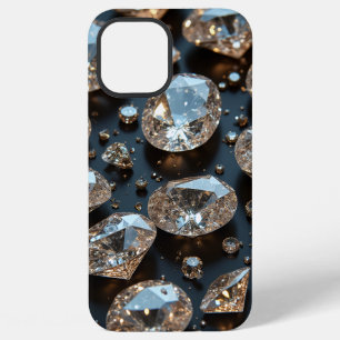 12 Pro Max Diamond coque iphone a l'air d'un vrai diamant lux