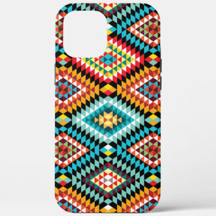 12 Pro Max Tribal african tissu motif iPhone 5/5s coque