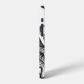 12 Pro +|| Pieuvre Vintage ||+ Coque iPhone Case-Mate (Côté gauche)