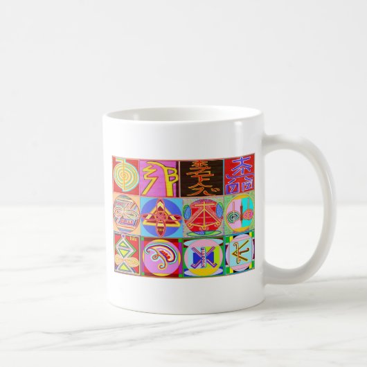 12 Reiki in Karuna Reiki Healing Design Koffiemok (Rechts)