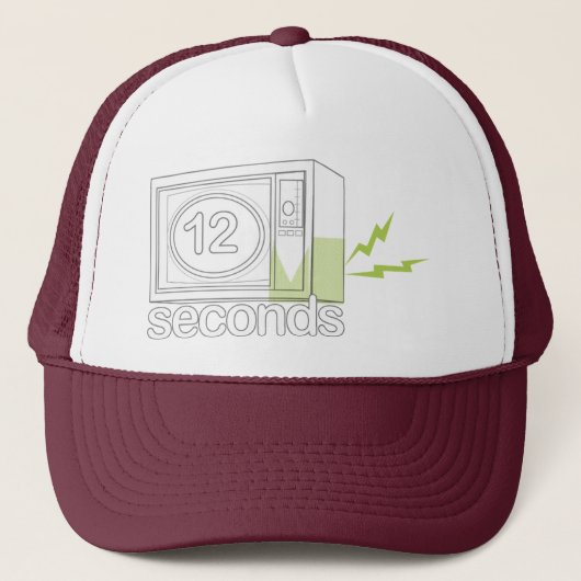 12 seconden Trucker Hat Pet (Voorkant)
