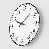 12 Stap 12 Stappen Herstelsysteem Sober Clean Grote Klok (Hoek)