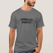 12 Stap NA AA Recovery Gift normaliseren T-shirt (Voorkant)