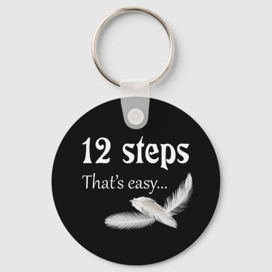 12 stappen sleutelhanger (Voorkant)
