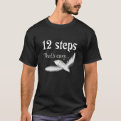 12 stappen t-shirt (Voorkant)