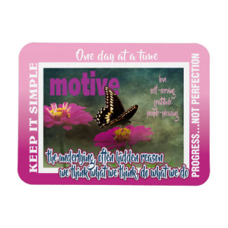 12 step motives magnet 26 butterflies magneet