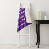 12 Step Sobriety Recovery Service Prayer Blanket Sherpa Deken (In situ)