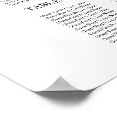 12 Tabellen Rustic Greenery Wedding Seating Chart Poster (Hoek)