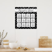 12 Tableau 80 à 120 Mariages invités (Cuisine)