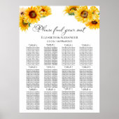12 Tableau Mariage de automne de tournesol (Devant)