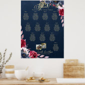 12 Tableau Sièges Photo Bienvenue Bourgogne Bleu (Cuisine)