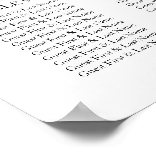 12 Tableau Tableau noir et blanc Mariage (Coin)