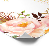 12 Tableaux Mariage Tableau Siège Classy Chic Flor (Coin)