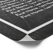 12 Tableaux Tableau de siège Tableau de bord Cadre (Coin)