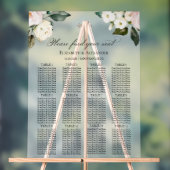 12 Tafel Boho Bloemen Trouwstoel Acryl Grafiek Acryl Bord (Neutraal)