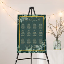 12 tafel groenblijvende eucalyptus rustieke zitpla