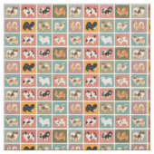 12 Tissu d'espions tibétains (Échantillon)