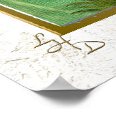 12 Tribus d'Israël Naphtali Art Imprimer Poster (Coin)