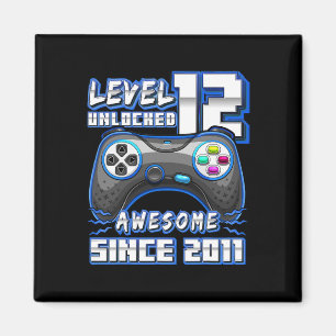 12 Unlocked Geweldige 2011 Videospel 12e Verjaarda Magneet