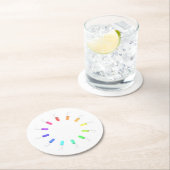 12 vloeistoffen ronde kartonnen onderzetter (Insitu)