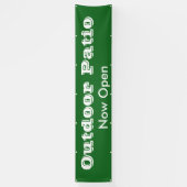 12 voet reclame buitenshuis spandoek (Verticaal)