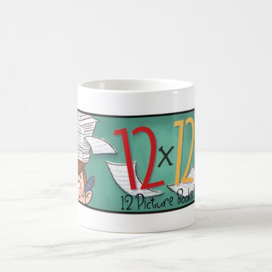 12 x 12 bannière Mug 1 (Centre)